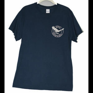 Gildan Mens Navy Blue T-Shirt Graphic Logo MPCS Class of 2022 Short Sleeves Sz M